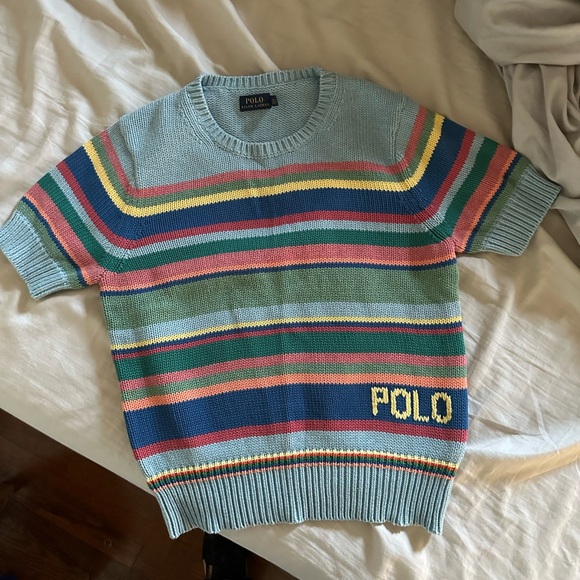 Polo Striped Knit Sweater - Picture 2 of 4
